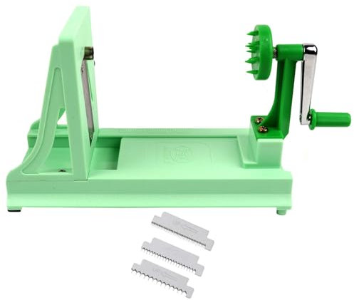 Machine à Mille Pommes de Terre râpées, spiraliseur de légumes, Trois Types de Lames, économie de Travail sûre, Facile à Utiliser, Fabrication de Fines Lambeaux de Pommes de Terre comme des Nouilles