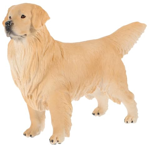 JOINPAYA Retriever Figurinen Realistische Tierfigur Als Dekoration Für Junge Mädchen Für Geburtstagsfeiern Hochwertiges Und Langlebiges Modellspielzeug