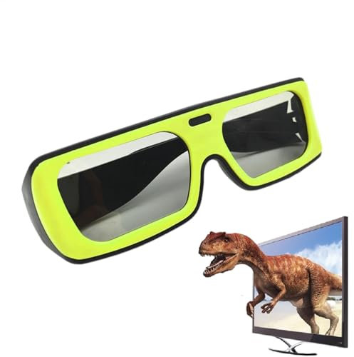 Occhiali da film 3D, occhiali 3D, per film a casa, occhiali polarizzati 3D, comodi display video, accessori per proiettori TV