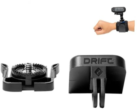 DRIFT Ghost Quick Release Adapter, Mount your Camera to Other Action Camera Mounts, Accessories for Ghost XL, XL Pro