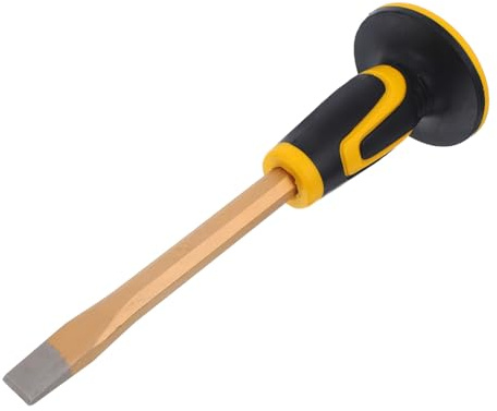 Alipis Scalpello Larghezza Punta Piatta 18mm in Lega di Acciaio al Tungsteno per Muratura Strumento Versatile con Design Ergonomico per Professionisti Esperti nella Lavorazione