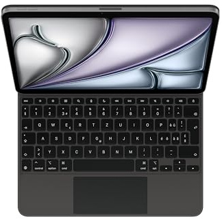 Apple Magic Keyboard Case für das 11 iPad Air (M3), besonders angenehmes Tippen, integriertes Trackpad, Deutsch/Französisch (Schweiz) - Schwarz