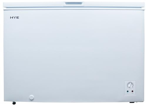 Chest Freezer - 299L Freezer, Quiet 41 dB Operation, Mechanical Temperature Control, Freestanding Design, White, Perfect For Utility Rooms, Garages & Outbuildings - RF01CF299W24
