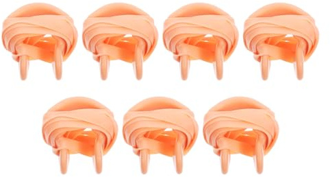 BCOATH Tappi Nasali Impermeabili per Nuoto 7 Pezzi con Cordino in Silicone Ipoallergenico, Clip Nasale per Adulti, Protezione Nasale Antiscivolo per Allenamento e Sport Acquatici,