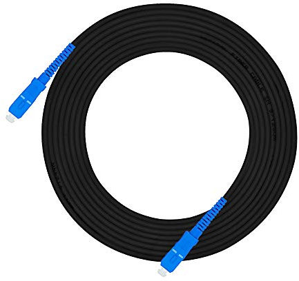 Jeirdus Câble de raccordement fibre optique monomode SC vers SC 9/125 SMF monomode SC-SC 20 m