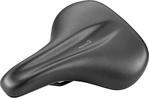 Ergon – SC Core Fahrradsattel | City, Touring | Männer | Small/Medium | Schwarz/Grau