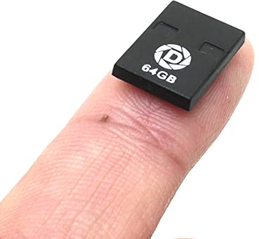 DSLRKIT Mini Nano Micro - Memoria USB (64 GB, resistente al agua)