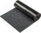 Nuanchu Alfombra Grande de Exteriores Semiacabada 40 x 200 cm Estera de Puerta Estrecha Alfombrillas Antideslizantes Rollo de Alfombra Impermeable para Entrada Baño Interior Exterior (Gris, 1 Rollo)