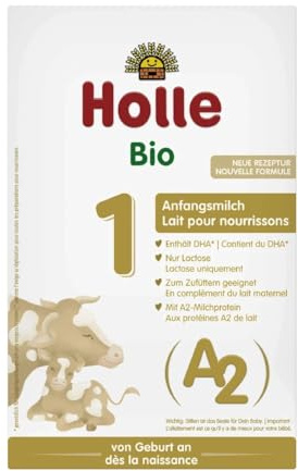 Holle Bio A2 Anfangsmilch 1, Karton, 400g