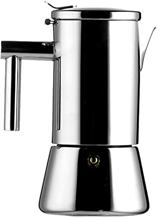 DieffematicKF Macchina Caffè Caffettiera in acciaio inox moka pentola piccola domestica riscaldamento elettrico stufa elettrica macchina for caffè espresso in acciaio inox