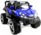 Playhouse Kinder Elektroauto Buggy x2 4x4 180Watt, Ledersitz, 4 Stoßdämpfer, Eva Räder, 12V 7ah, Fernbedienung, Kinderauto Kinderfahrzeug (Blau)
