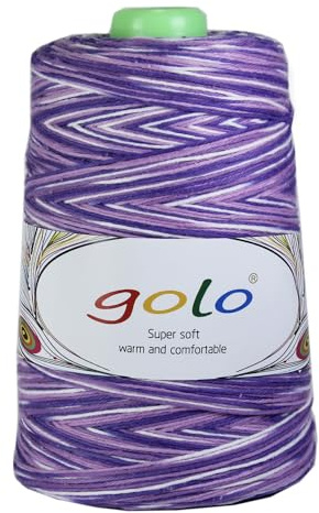 golo Cotton Cone Yarn 6/4 Yarn for Dishcloth 250g 700yd