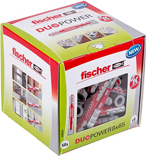Fischer 50x DUOPOWER 8 x 65 mm - 538251