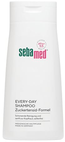 SEBAMED Every-Day Shampoo 400 ml, Haarshampoo für Damen und Herren, für die tägliche Haarwäsche, besonders mild durch Zuckertensidformel, mehr Fülle und Glanz, ohne Mikroplastik, MADE in Germany