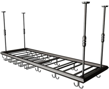 Weinregal Metall Hängend Flaschenregal Schmal Wine Rack bar Regal Wand Weinschrank Hausbar Barschrank mit Weinglashalter Weinständer Mini Bar für Esszimmer Bartheke Wohnzimmer Küche(100*30)