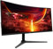 acer Nitro XZ342CU V3 Gaming Monitor 34 pollici schermo 86 cm UWQHD, VA, 180 Hz DP, 100 Hz HDMI, 4 ms GTG, DP 1.4, 2 HDMI 2.0, Curved, altezza regolabile, FreeSync Premium, XZ 34'' QHD