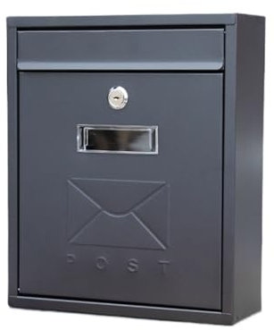 MEIZHITU Cassetta Postale da Esterno, Cassetta Postale con Serratura A Parete Cassetta Postale Esterna A Parete Cassetta Postale Esterna Cassetta Pacchi Cassetta della Posta