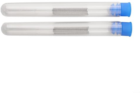 Edelstahl Düsenreiniger Kit mit ergonomischem Griff 10er Set für einfache Anwendung