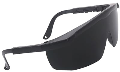 SELVFZ Gafas de protección ocular con marco ajustable, gafas industriales, cómodas de llevar, para depilación, protección ocular