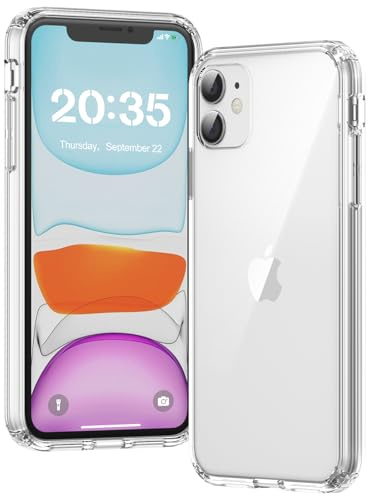 Voyahülle Hülle für iPhone 11 Hülle, Anti-Vergilbung Transparent Handyhülle Stoßfest Schutzhülle, Premium Kratzfeste Case für iPhone 11 - Durchsichtig