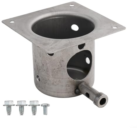 SiSinkal Kit de repuesto de hierro resistente para quemador de fuego y encendedor de varilla caliente para Traeger, para parrillas Z, parrillas de pellets, diseño de moldeado integrado, 127 x 127 x 95