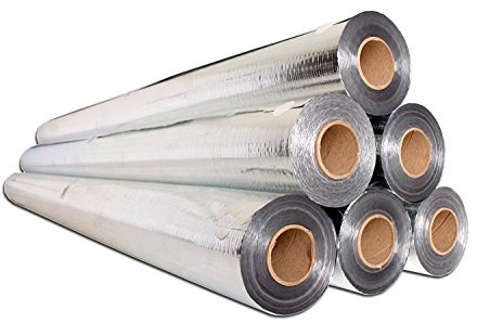 300 sqft Aluminum Foil Barrier Insulation Sauna Vapor Barrier Waterproof Strong