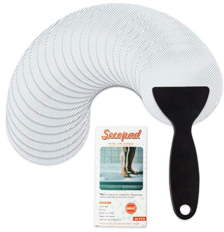 Secopad Stickers de Baignoire Antidérapants pour Salle de Bain, Douche, Tapis de Bain