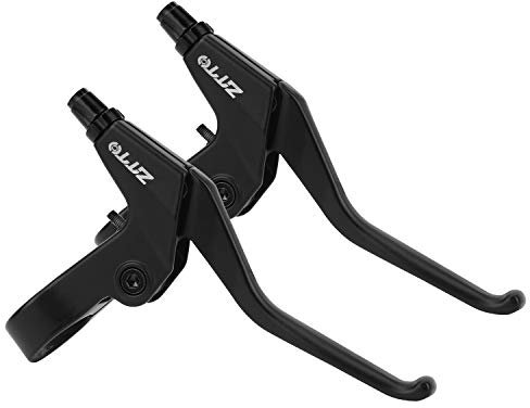 QKURT 2pcs Bike Bicycle Brakes, Bike Handle Brake Lever 2.2cm Diameter for Most Bicycles/MTB/Road Bike, BMX|Aluminum Allo, Anti-Skid