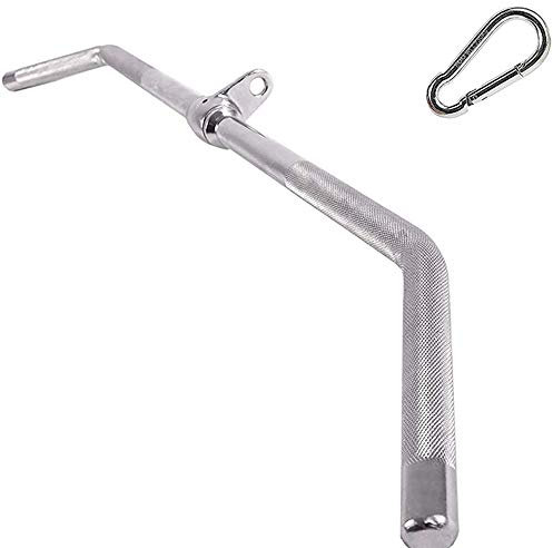 MANG Bodybuilding Kabelbefestigung Trizeps Runter Bar rutschfeste Revolving Curlstange Kabel Maschine Latzugstange 70cm, 120cm Fitnessstudio Fitnesssgeräte