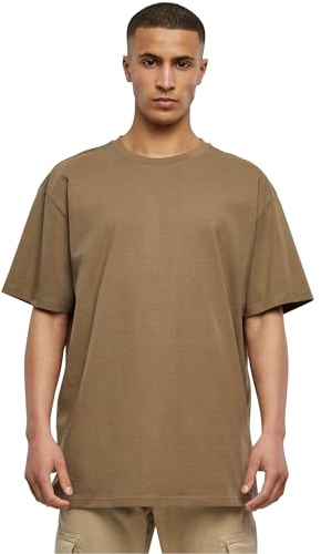 Urban Classics herr Tb1778 - Heavy Oversized Tee T-tröja, Mörkkaki, XL