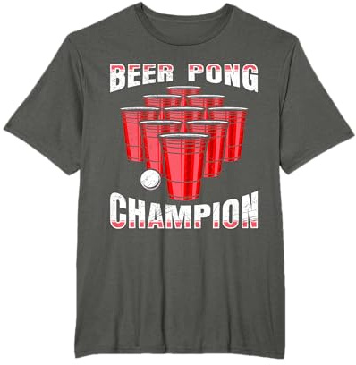 Bierpong Champion Beer Pong Champ Bier Pong T-Shirt