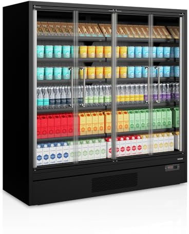 Tefcold Vitrine Réfrigérée Murale Vitrée Galaxy+ GP FGD