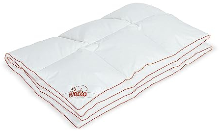 RIBECO GERMANY Bettdecke Daune Ella warm 135 x 200 cm
