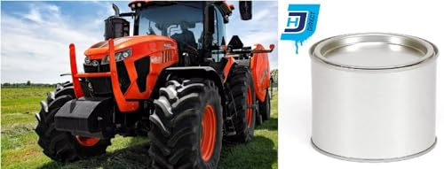 TRATTORE E MACCHINARI SMALTO METALLO LUCIDO PER KUBOTA ARANCIONE 250ML 1989-