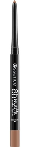 essence 8h MATTE comfort lipliner, Nr. 16, Braun, langanhaltend, sofortiges Ergebnis, matt, vegan, ohne Konservierungsstoffe, ohne Parabene, ohne Mikroplastikpartikel, 1er Pack (0.3g)
