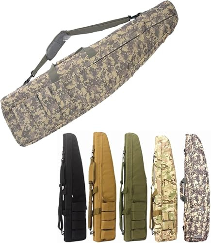 Langwaffentasche Futteral, Air Rifle Case, Waffentasche Gewehrtasche, Fechten Waffentasche, Langwaffenfutteral Für Jagdausrüstung Aufbewahrung Und Transport Von Schusswaffen A,120CM