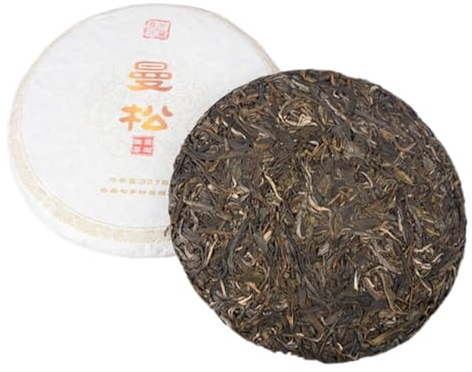 Mansong Gâteau Cru Pu'er Thé Cru 357g Thé De Printemps Du Yunnan, Le Charmant Choix De Thé Chinois
