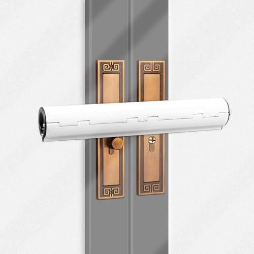 French Door Security Lock, 13 Inch French Door Security Devices Lock for French Doors Compatible with Horizontal Double Handles Patio and Conservatory Security Lock