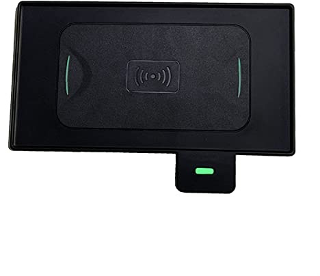 MKVAXR 10W Car Wireless Charger, for, X5 F15 X6 F16 Cordless Phone Charging Panel Drink Holder phone 11 Universal wireless charging pad(For X5 F15)