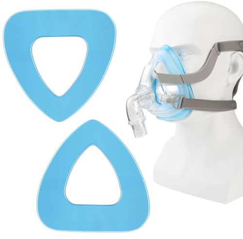 2PCS Full Face CPAP Masken Liner Waschbarer Maskenabdeckung zur Druckentlastung Cpap-Zubehör