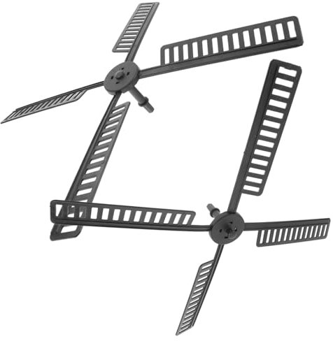 SUPVOX Accessoires Moulin à Vent en Plastique 2Pcs pour Jardin Lames de Moulin à Vent Décoration Extérieure Résistante Design Fantaisiste pour Cour et Jardin