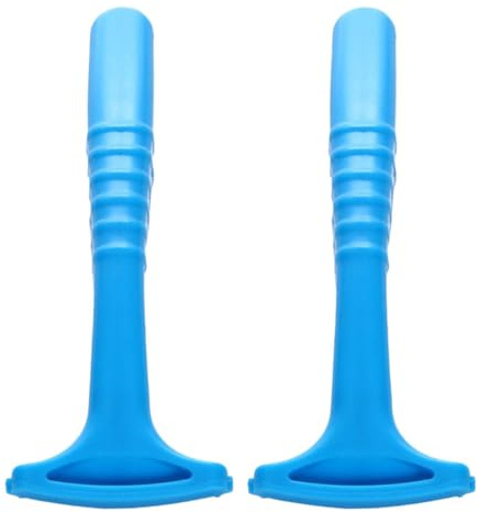 Générique Lot de 2 Râpes à Pieds Manuelles Bleues Outil de Pédicure pour Élimination des Callosités Lame Douce et Sécurisée Accessoire Réutilisable pour Soin des Pieds à Domicile
