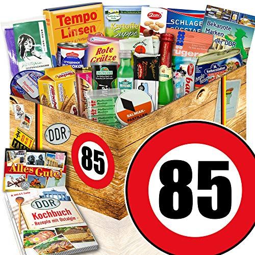 Spezialitätenbox/DDR Geschenkbox/Geburtstag 85 / Geschenk Box Oma