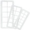 Tagliabiscotti quadrato - Set di formine per biscotti geometriche multicutter quadrato per torta e fondente, 3 formine quadrate per biscotti (quadrato)