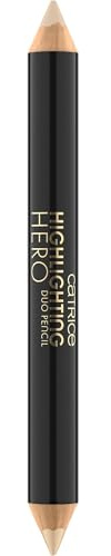 Catrice Highlighting Hero Duo Pencil, Kajalstift, Nr. 010, Gold, schimmernd, matt, vegan, ohne Mikroplastikpartikel, Nanopartikel frei, ohne Parfüm, 1er Pack (2.4g)