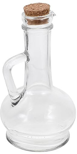 HEMOTON Syrup Dispenser Small Oil Dispenser Anti-Leak Oil Dispenser Oil jar Kitchen Seasoning Holder Oil and Vinegar Cruet Olive Oil spout Oil Cruet Oil Storage Small Seasoning Bottle Wood