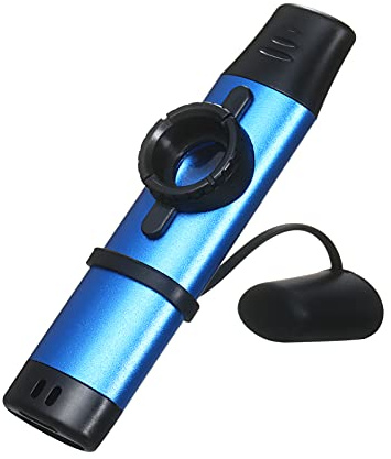 COMETX Aluminiumlegierung Kazoo Aluminiumlegierung Kazoo Blasinstrument Musikinstrument für Anfänger Gold