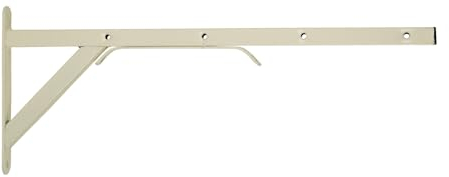 Cofan Étendoir Mural Fixe en Forme d'équerre de Couleur Blanche | Dimensions : 50 x 20 cm