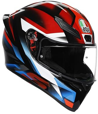 Helm AGV K1 S Fastlap Black Red Blue, L