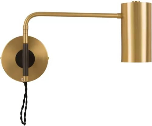 Generico Lampada a Muro, Lampada da Parete Post Moderna Semplice Interamente in Rame Lampada da Parete a bilanciere di Lusso con Portico retrò for cucine
